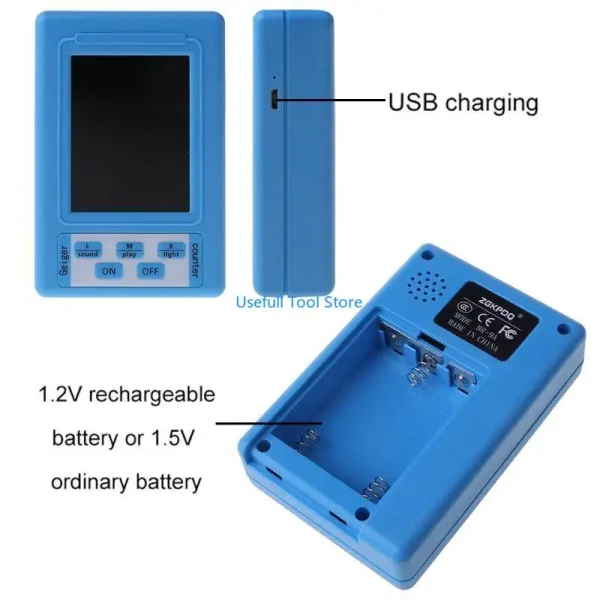 C6uc frequenza BR-9A Rilevatore radiazioni elettromagnetiche tester radiazioni professionale 1