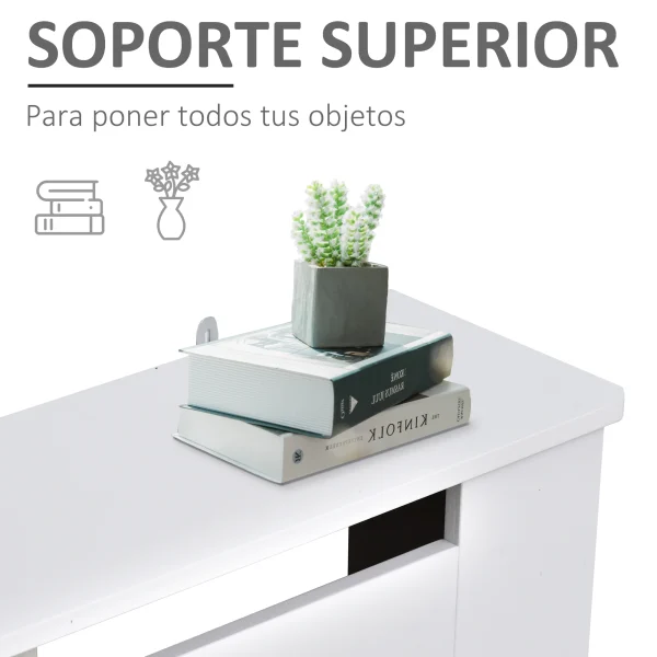 Coperchio radiatore HOMCOM coperchio radiatore MDF 78x19x82cm 5