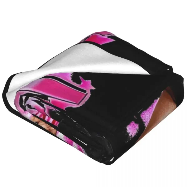 Retro Nicki Lewinsky coperte Nicki Minaj flanella divertente coperta traspirante per la casa ristorante primavera autunno 4