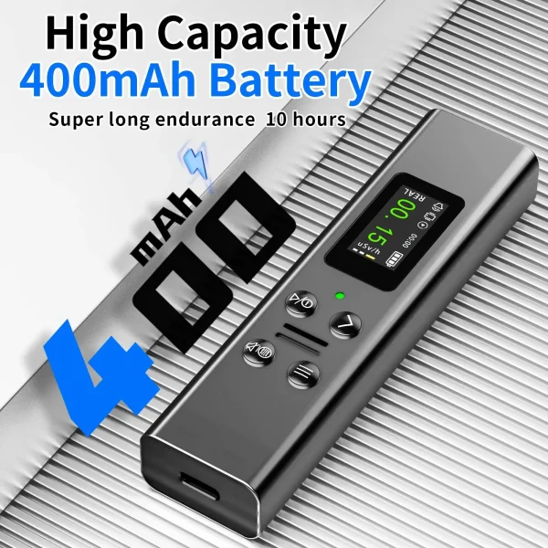 F-M06/F8 Contatore Geiger portatile Rilevatore di radiazioni nucleari Rilevatore di raggi X Beta Gamma Contatore Geiger Dosimetro Batteria al litio 5