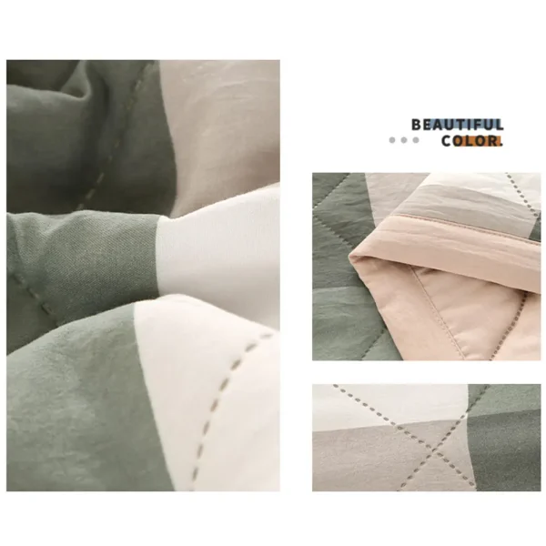 Coperta rinfrescante per letto Piumino in seta per aria condizionata Trapunta estiva leggera rinfrescante con tessuto freddo e rinfrescante a doppio lato Grado A 6
