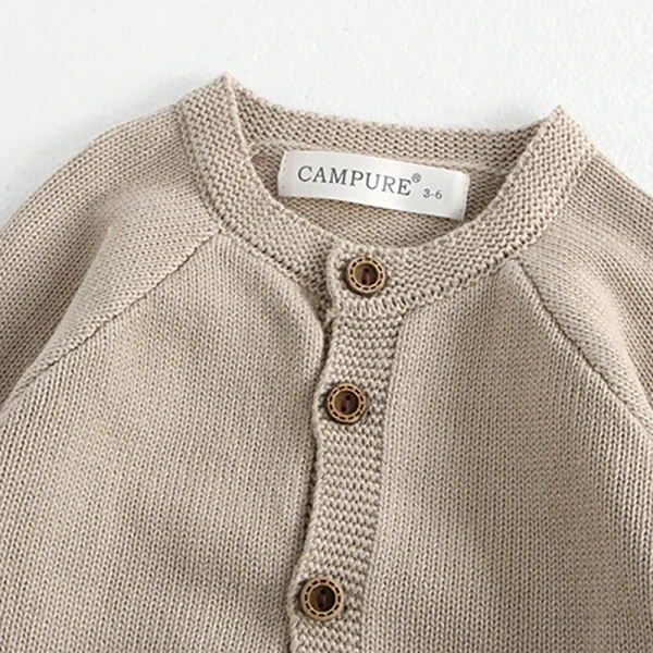 MILANCEL 0-3 Y 2024 autunno bambino maglione neonate fungo ricamo Cardigan bambino ragazzi cappotto lavorato a maglia tuta opzionale 5