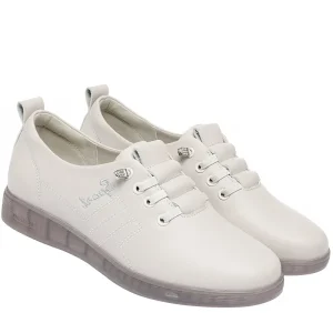 Scarpe casual in pelle da donna Primavera/Autunno/Inverno antiscivolo Fondo morbido in pelle Oxford Suola morbida Scarpe comode e versatili Novità 1