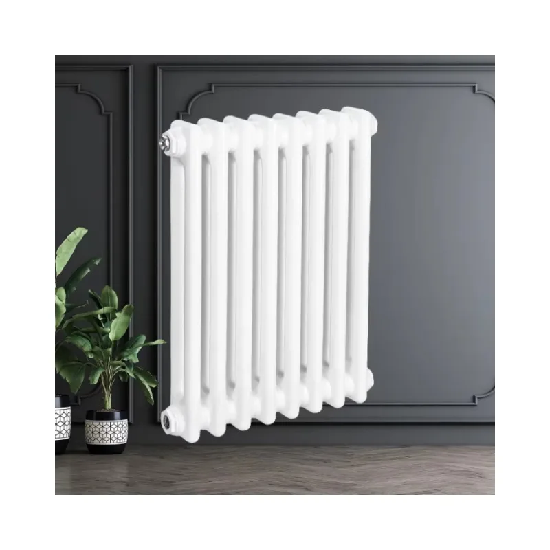 0lClassic Home Heating Radiatori di riscaldamento a doppia colonna in acciaio a basso tenore di carbonio Circolazione dell'acqua calda Sistemi HVAC per la casa e l'hotel Us 2