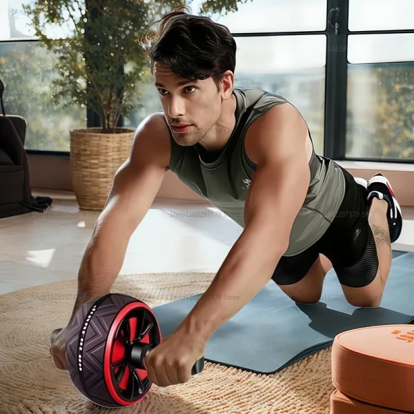 UniversalSports Fitness Abs Roller per uomini e donne Ruota addominale silenziosa per la forza centrale Tonificante Dimagrante Attrezzatura da palestra domestica 2