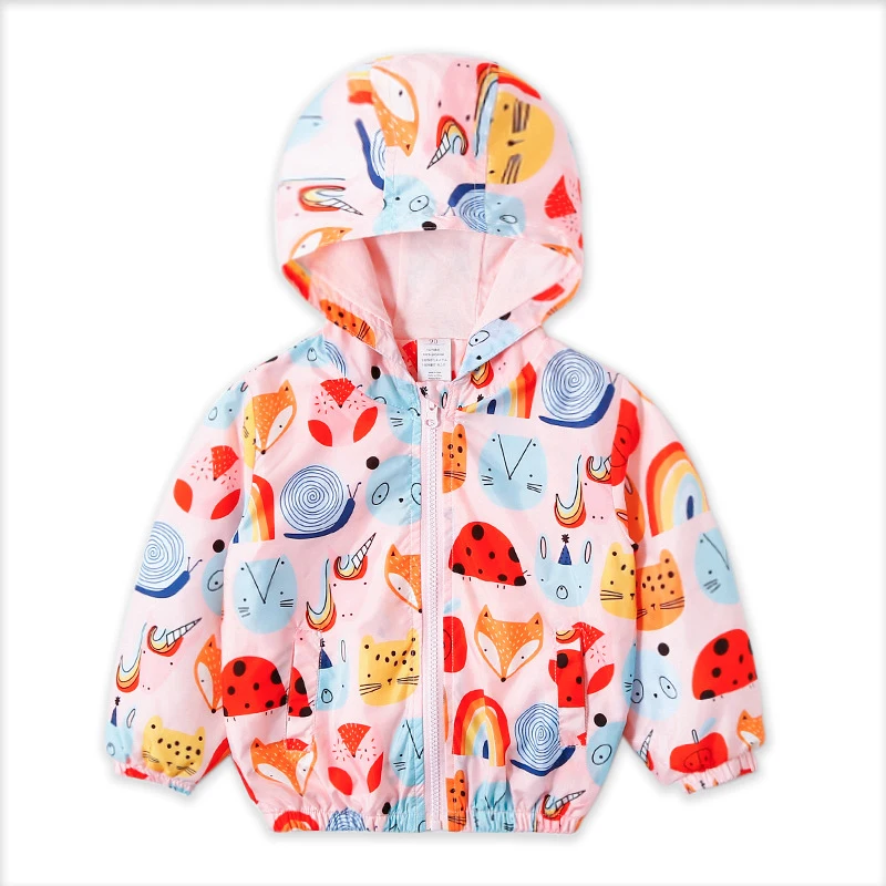 Giacca da tempesta antivento per sport all'aria aperta per bambini e neonati 2