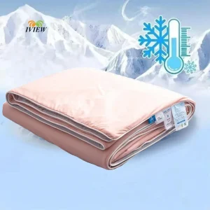 La migliore coperta rinfrescante per letto, aria condizionata, trapunta estiva leggera e rinfrescante con tessuto freddo e rinfrescante a doppio lato 1