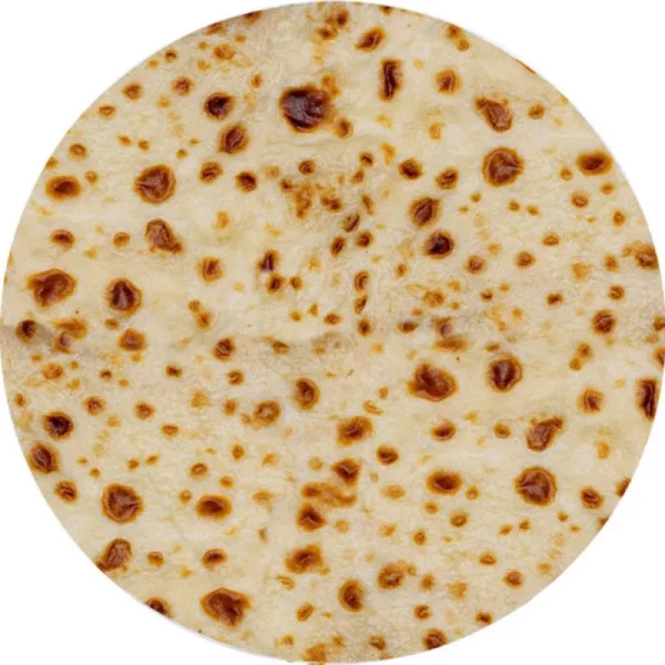 Morbida e calda coperta di flanella con stampa tortilla messicana per divano divano casa ufficio letto campeggio coperte divertenti per adulti regali per bambini - immagine 2