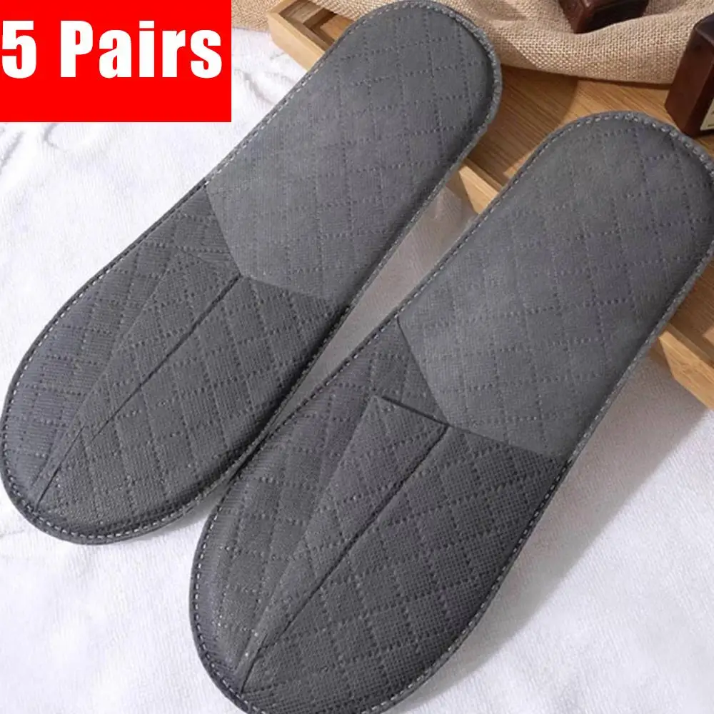 Pantofole antiscivolo unisex con punta chiusa Pantofole da bagno Pantofole da viaggio per ospiti per interni Pantofole da casa Scarpe per la casa in famiglia 1