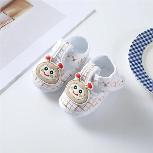 0-12 mesi neonata ragazzo scarpe primi camminatori cotone morbido neonato scarpe carino infantile bambino scarpe per ragazze ragazzi primavera 6