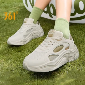 Scarpe casual da donna a 361 gradi Mesh traspirante Trendy con suola spessa Durevole per il tempo libero Scarpe da ginnastica femminili stabili e versatili 682516713 1