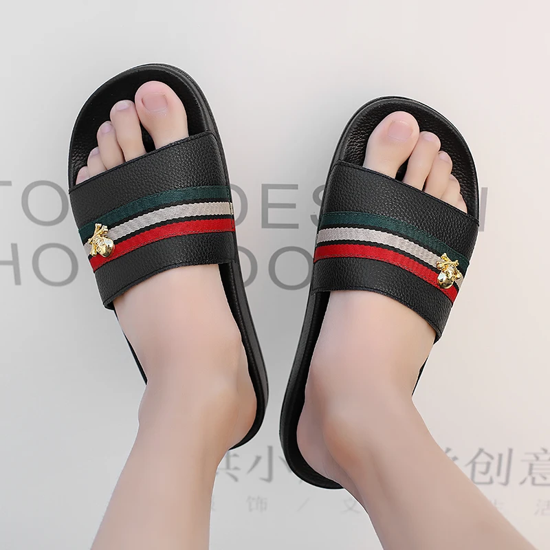 QZHSMY Scarpe da uomo Estate Nuovi uomini Pantofole sportive casual per uomo Indossano sandali da interno con suola morbida in EVA Infradito maschili Spedizione veloce 5