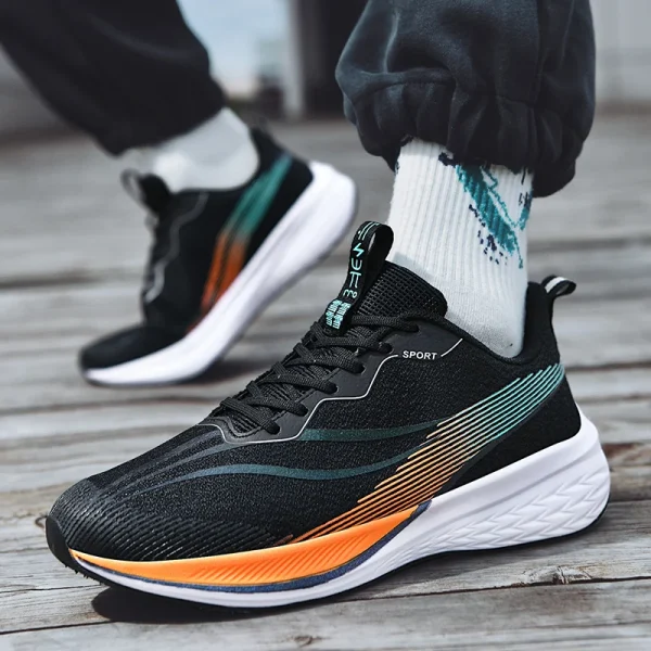 Scarpe casual da uomo di moda di alta qualità Scarpe da ginnastica sportive traspiranti da passeggio Scarpe da corsa sportive comode da donna per uomo 2