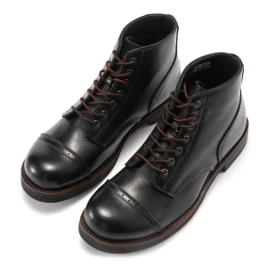 2024 Stivali casual resistenti all'usura con cuciture di precisione fatti a mano di lusso di classe Stivali da combattimento in vera pelle da uomo 1