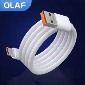 Cavo di ricarica rapido USB tipo C per Huawei Mate 40 50 Cavo USB-C per telefono cellulare Cavo dati per Xiaomi Samsung Oneplus POCO 1