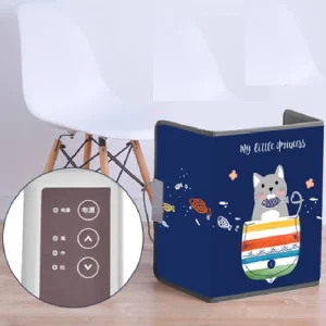 Scaldapiedi elettrico scaldamuscoli regolabile cuscino riscaldante elettrico pieghevole ufficio sotto scrivania scaldapiedi forniture calde invernali 1