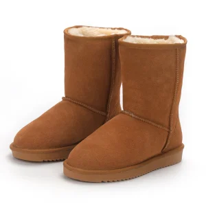 Stivali da neve in vera pelle di vacchetta al 100% da donna Stivali australiani di alta qualità Stivali invernali da donna Caldi Botas Mujer 1