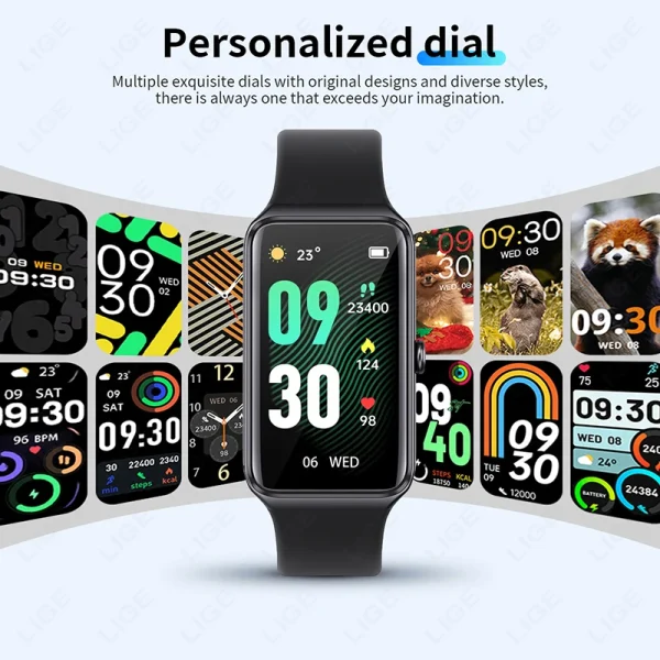 Xiaomi 2025 1.47" HD Smart Watch Bracciale fitness sportivo da donna Termometro Monitor sanitario Smartwatch da donna impermeabile 5