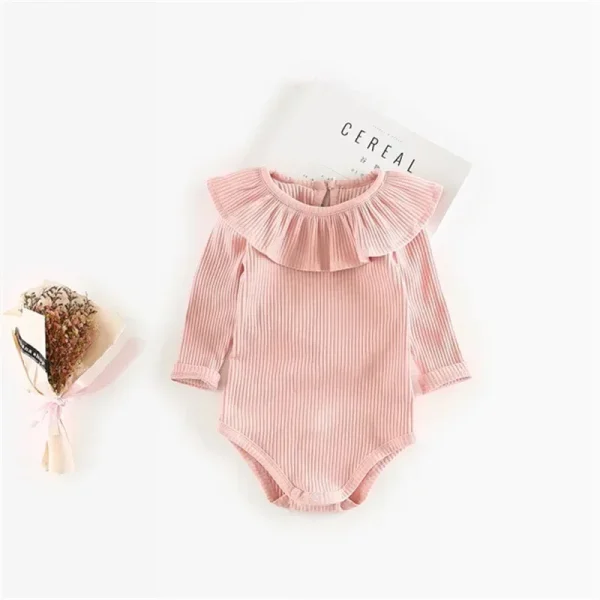 Cute Baby Girl Clothes primavera autunno neonate pagliaccetto neonata un pezzo e body 5
