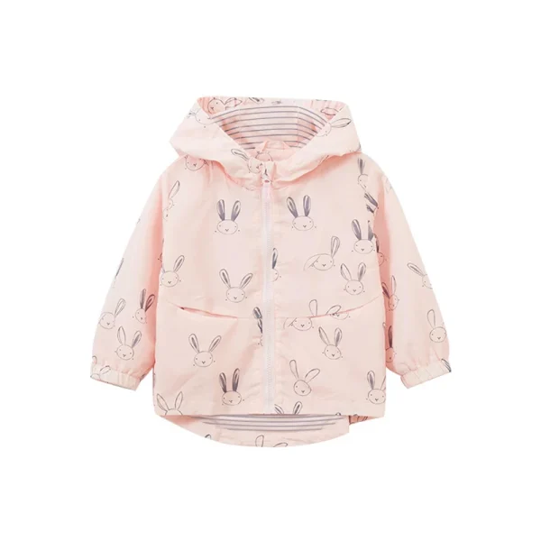 Primavera autunno cartone animato stampato capispalla per ragazze abbigliamento per bambini vestiti per bambini neonati cappotto con cappuccio per bambini giacca per bambini 1