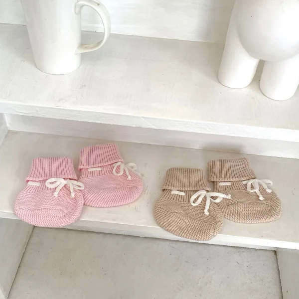 ‌ Calzini in maglia per neonato autunno 2025 in cotone per 0-12 mesi Calzini carini morbidi e traspiranti per neonati unisex 2