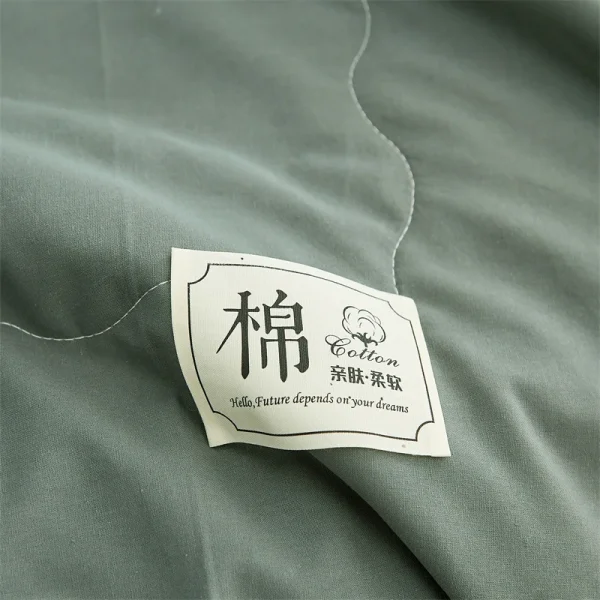 Coperta estiva 100% cotone Interno ed esterno Trapunta per aria condizionata in puro cotone Morbido piumino sottile traspirante delicato sulla pelle estivo 3