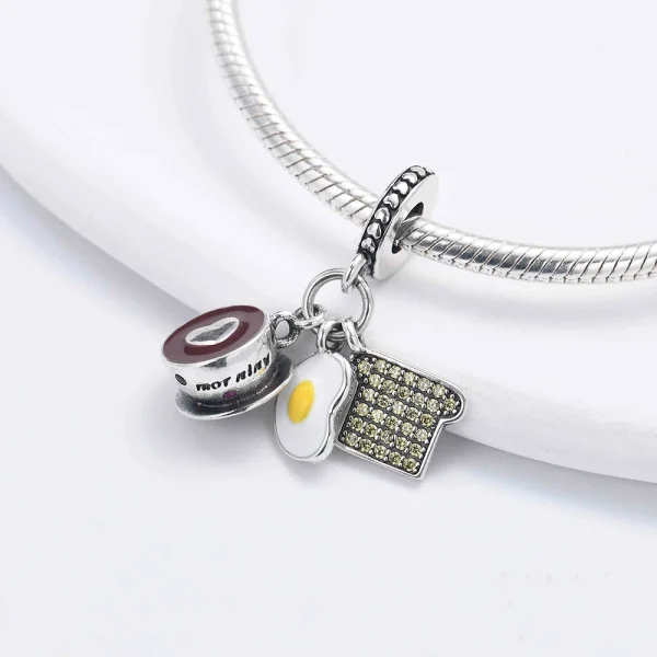 Nuovo argento sterling 925 pepe latte uva fascino di ley 925 catena tallone adatto braccialetto originale accessori donne fai da te amore gioielli 5