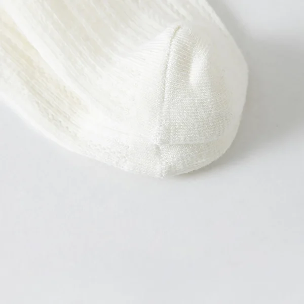 1 paio di calze per bambini stile coreano primavera estate calze traspiranti in rete bowknot ragazze studentesse scolastiche vestiti per l'equipaggio alla caviglia Kawaii 6