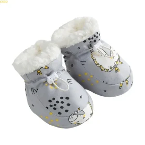 Primi scarpe da passeggio per il bambino 0-6 mesi Scarpe prewalker calzature scarpe calde 1