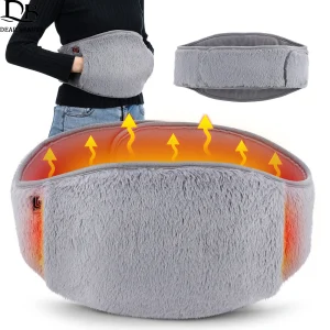 Riscaldatore elettrico Cintura in vita Scaldamani Riscaldatore invernale Tappetino riscaldante per utero a prova di freddo Cintura riscaldante addominale con ricarica USB 1