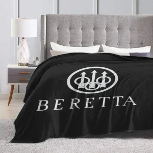 Armi da fuoco Armory Company Beretta Soft Durable coperta Gun Camping Throw coperta autunno divertente flanella copriletto copridivano