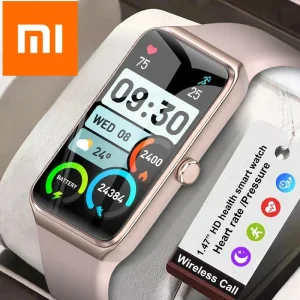 Xiaomi Nuovo 1.47 ''HD Smart Watch Donna Sport Fitness Bracciale Termometro Monitor sanitario Smartwatch da donna impermeabile per Xiaomi 1