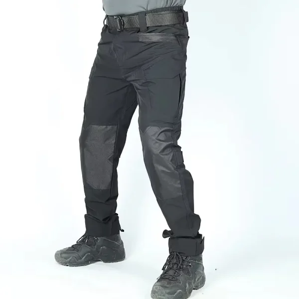 Pantaloni tattici estivi all'aperto Pantaloni da lavoro resistenti all'usura Pantaloni cargo multitasche Allenamento da caccia leggero Jogging casual 3