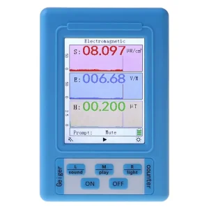 Rivelatore di Radiazione elettromagnetica EMF Meter Dosimetro di Radiazione Monitor Tester BR-9A 1