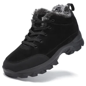 Stivali da neve invernali da uomo con pelliccia Sneakers da esterno Scarpe da uomo 2023 Nuovi calzature maschili calde Stivaletti da uomo Botines Botas Hombre 1