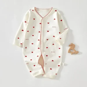 Abbigliamento per bambini Pagliaccetti per ragazze Ragazzi Body e completo per neonato a maniche lunghe in un unico pezzo per abiti da esterno Primavera Autunno Estate 1