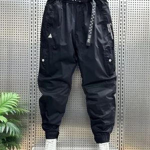 Pantaloni Cargo Harem autunnali e primaverili pantaloni sportivi a gamba larga di alta qualità abbigliamento da uomo di marca pantaloni da jogging all'aperto da uomo Z65 1