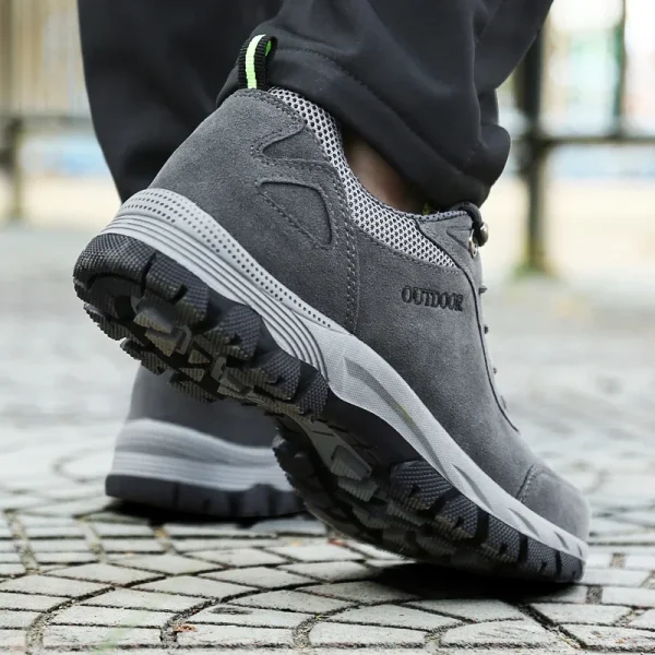 Scarpe da trekking impermeabili da uomo Scarpe casual da uomo di grandi dimensioni 49 Scarpe da trekking tattiche da caccia da trekking da uomo Calzature da passeggio 5
