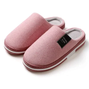 Pantofole da casa invernali Scarpe casual da donna Pantofole da casa morbide e calde Camera da letto interna Scarpe basse antiscivolo Pantofole da pavimento per coppia 1