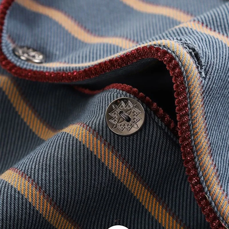 Pantaloni lunghi a maniche lunghe da uomo in cotone autunno e inverno Sezione sottile di pigiama di mezza età Pigiama da notte Completo da casa Pigiama 2