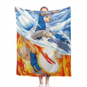 Gioco caldo Inazuma Eleven Comoda coperta in flanella Soffice arredamento morbido per la camera da letto Coperte per divani Trapunte per la casa e la decorazione 1