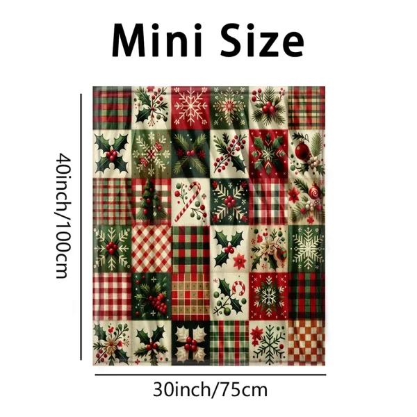 Caramelle scozzesi Coperta in microfibra Coperte super morbide per letto Copriletto Divano decorativo Campeggio Picnic Coperta calda invernale 5