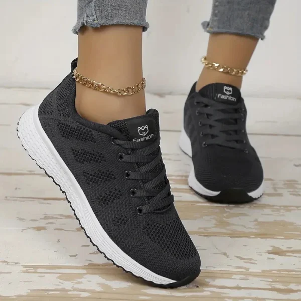 Scarpe basse casual da donna Scarpe sportive Scarpe da ginnastica traspiranti in mesh Scarpe da donna Scarpe da ginnastica femminili con plateau per donna Basket Tenis Feminino 6