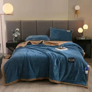100/150/200 CM Nuovo Inverno di Spessore A Tre Strati di Flanella Coperta Calda Divani Adatto Soggiorno Double-Sided Flanella Coperta Per Dormire 1
