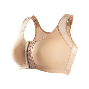 Donne chirurgia Post-chirurgica anteriore aperto supporto completo reggiseno di recupero Non imbottito senza ferretto Post aumento del seno reggiseno operatorio 1