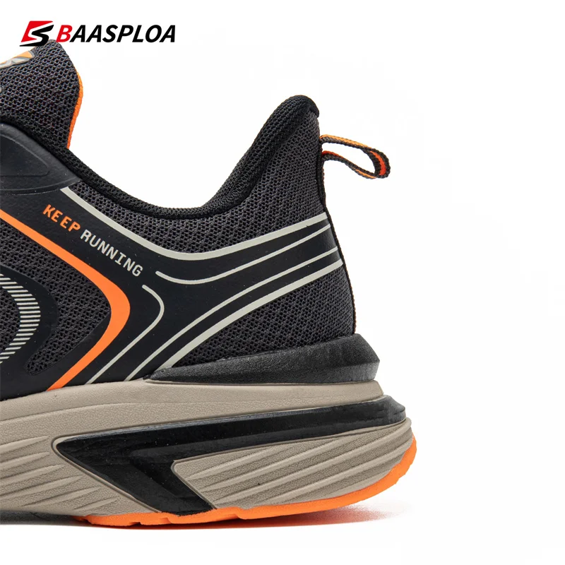 Baasploa Scarpe da corsa da uomo 2025 Casual Scarpe da ginnastica traspiranti in mesh leggero Scarpe sportive da uomo resistenti all'usura antiscivolo per esterni 6