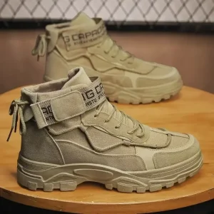 2023 Stivali da uomo Stivali da trekking all'aperto Scarpe invernali Stivaletti da uomo leggeri antiscivolo nel deserto 1