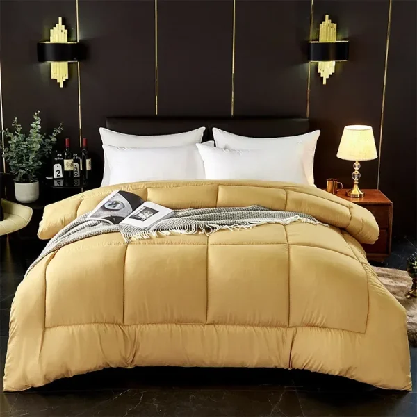 Coperta in flanella di pile morbido letto per adulti piumino reversibile senza copertura trapunta morbida in microfibra per tutte le stagioni lavabile in lavatrice 6