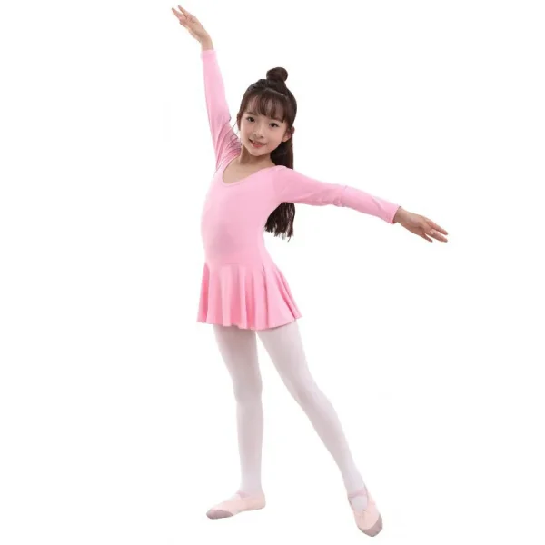 Ragazze Balletto Danza Collant Bambini Una Sezione Sottile Moda Collant di Velluto Bambino Solido Nero Bianco Calze Per 0-15Y Bambini CN 6