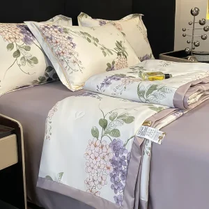 Trapunta estiva fresca e sottile, trapunta morbida per aria condizionata, trapunta/piumino/coperta, letto singolo matrimoniale, coperta delicata sulla pelle 1